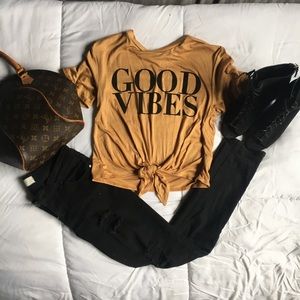 Black F21 Ankle Boot